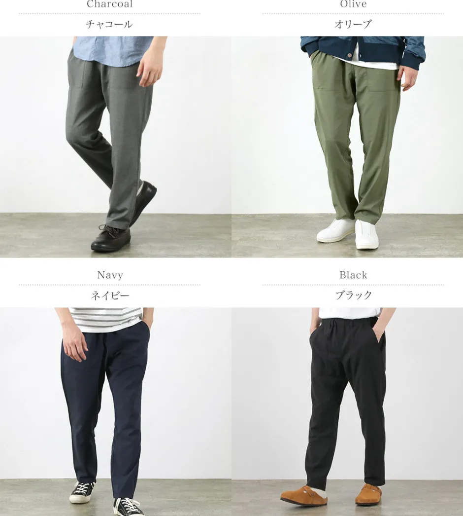 Trousers^RE MADE IN TOKYO JAPAN / High Twist Tro Dress Easy Slacks