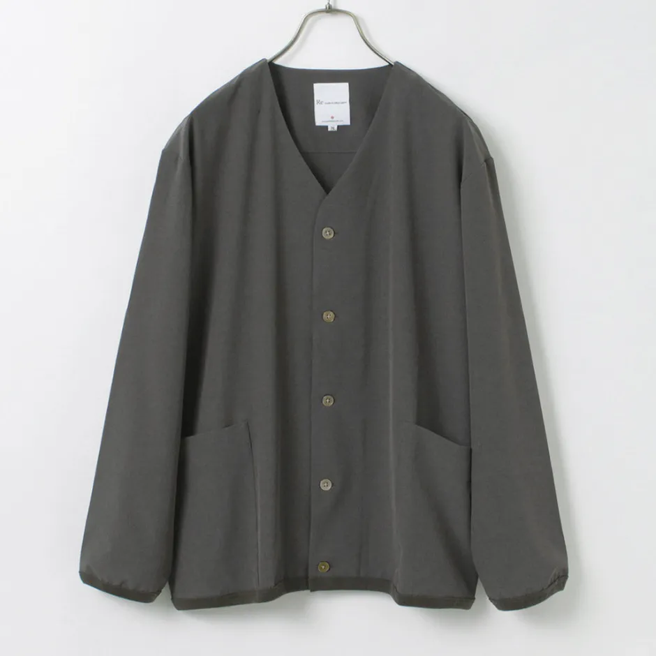 Cardigans^RE MADE IN TOKYO JAPAN / Light Glen Check Cardigan charcoal