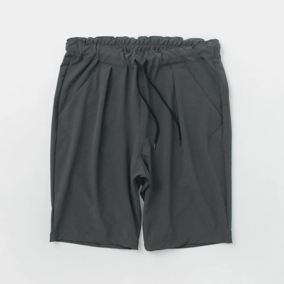 Shorts^RE MADE IN TOKYO JAPAN / Light Glen Check Tucked Half Pants charcoal