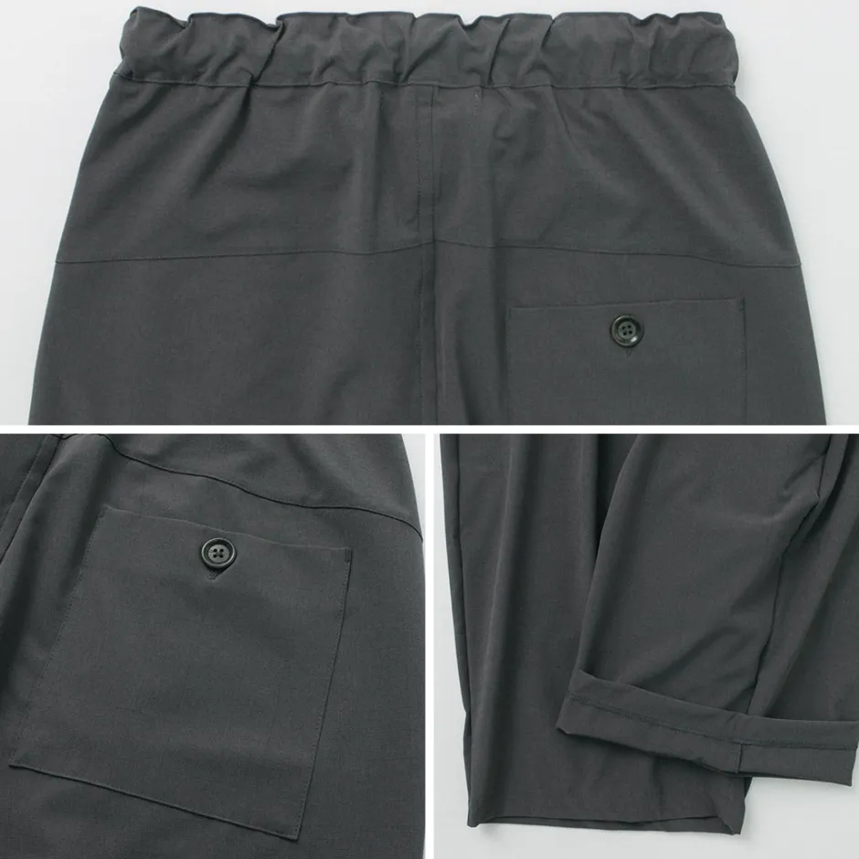Shorts^RE MADE IN TOKYO JAPAN / Light Glen Check Tucked Half Pants charcoal
