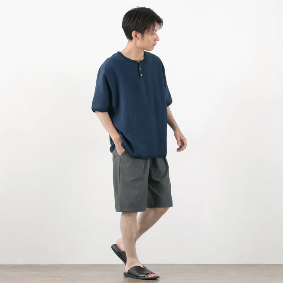 Shorts^RE MADE IN TOKYO JAPAN / Light Glen Check Tucked Half Pants charcoal