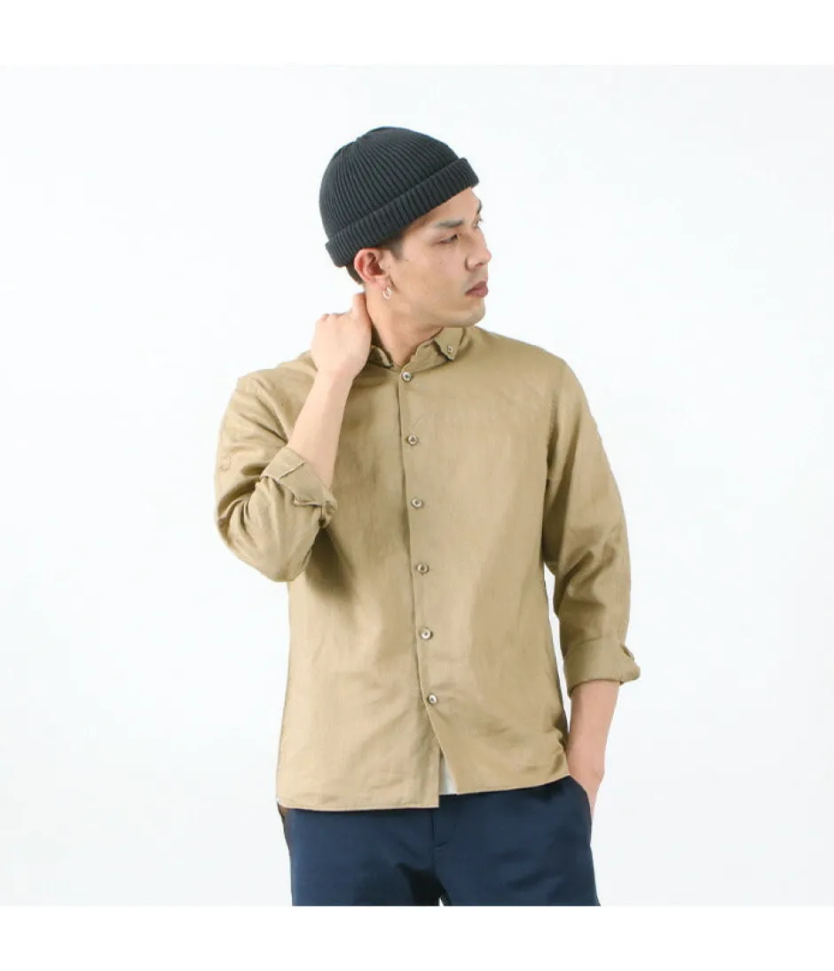 Shirts^RE MADE IN TOKYO JAPAN / Linen Canvas Split Raglan Shirt