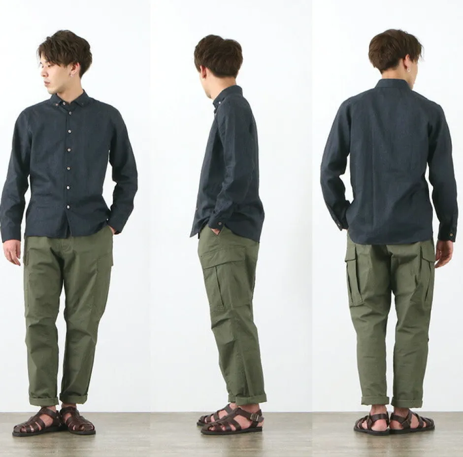 Shirts^RE MADE IN TOKYO JAPAN / Linen Canvas Split Raglan Shirt