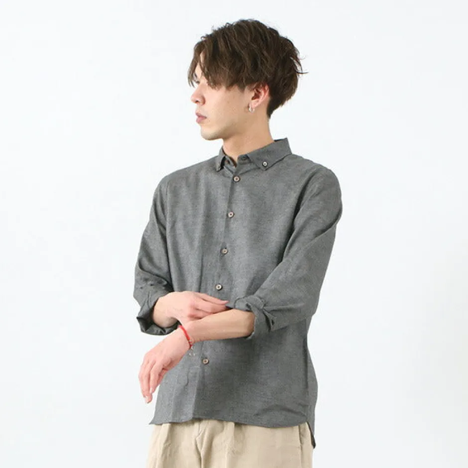Shirts^RE MADE IN TOKYO JAPAN / Linen Canvas Split Raglan Shirt