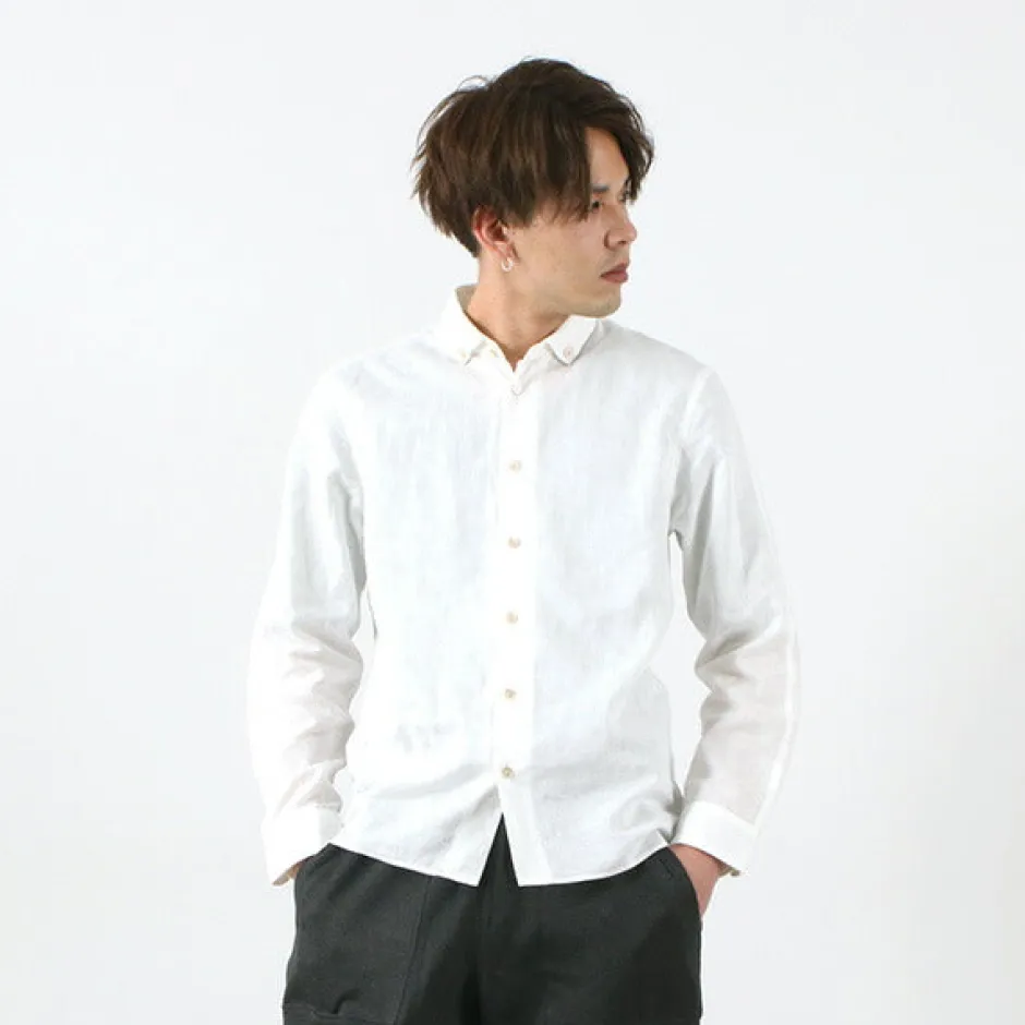 Shirts^RE MADE IN TOKYO JAPAN / Linen Canvas Split Raglan Shirt