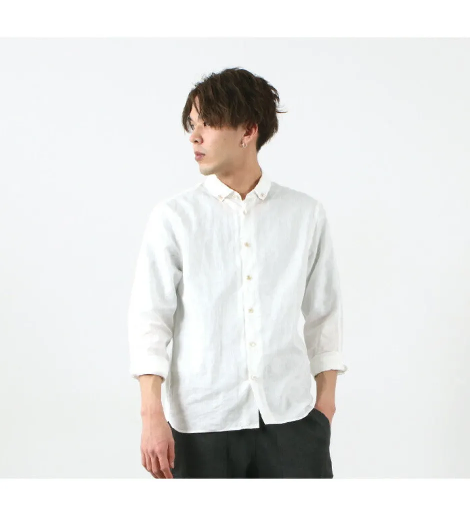 Shirts^RE MADE IN TOKYO JAPAN / Linen Canvas Split Raglan Shirt