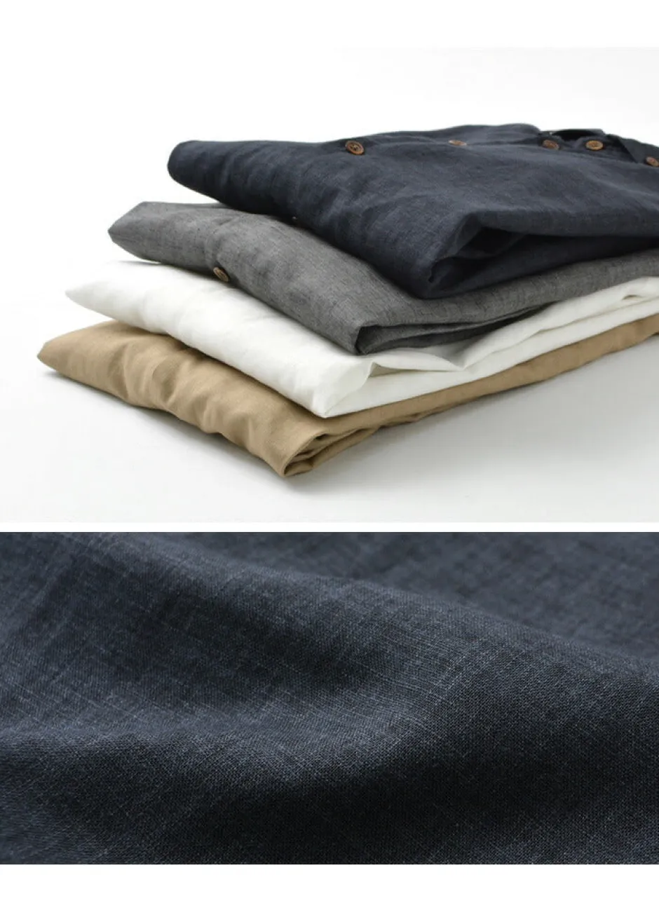 Shirts^RE MADE IN TOKYO JAPAN / Linen Canvas Split Raglan Shirt