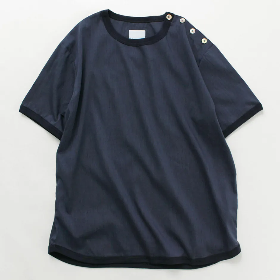 T-Shirts^RE MADE IN TOKYO JAPAN / Linen Coolmax Button Basque