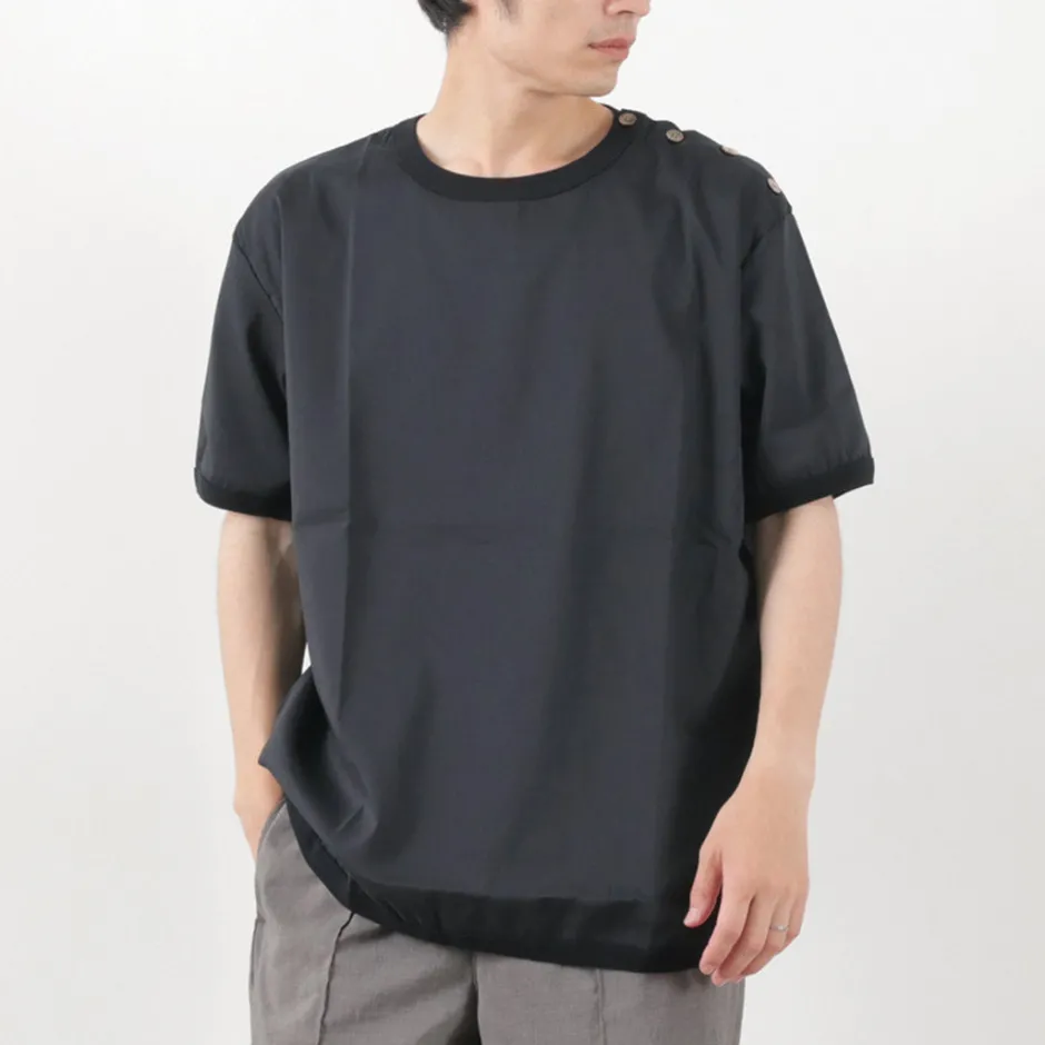 T-Shirts^RE MADE IN TOKYO JAPAN / Linen Coolmax Button Basque