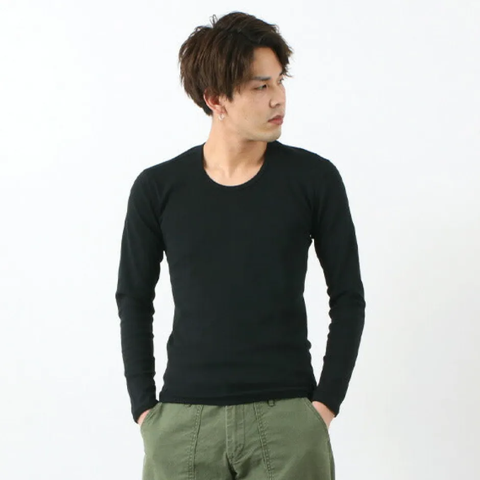 T-Shirts^RE MADE IN TOKYO JAPAN / Long Sleeve Perfect Innerwear U Neck