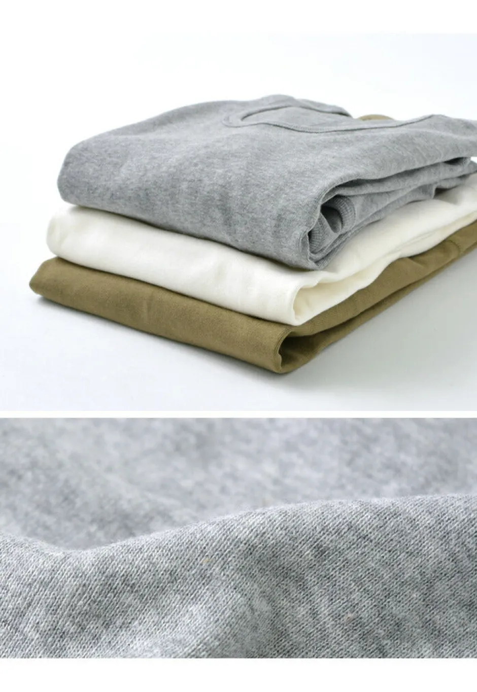 T-Shirts^RE MADE IN TOKYO JAPAN / Long Sleeve Perfect Innerwear U Neck