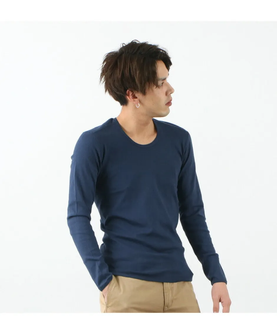 T-Shirts^RE MADE IN TOKYO JAPAN / Long Sleeve Perfect Innerwear U Neck