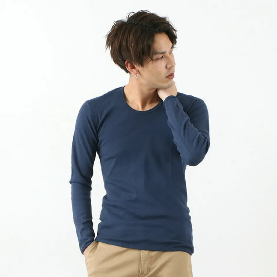 T-Shirts^RE MADE IN TOKYO JAPAN / Long Sleeve Perfect Innerwear U Neck