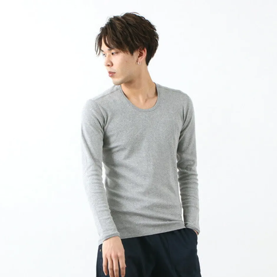 T-Shirts^RE MADE IN TOKYO JAPAN / Long Sleeve Perfect Innerwear U Neck