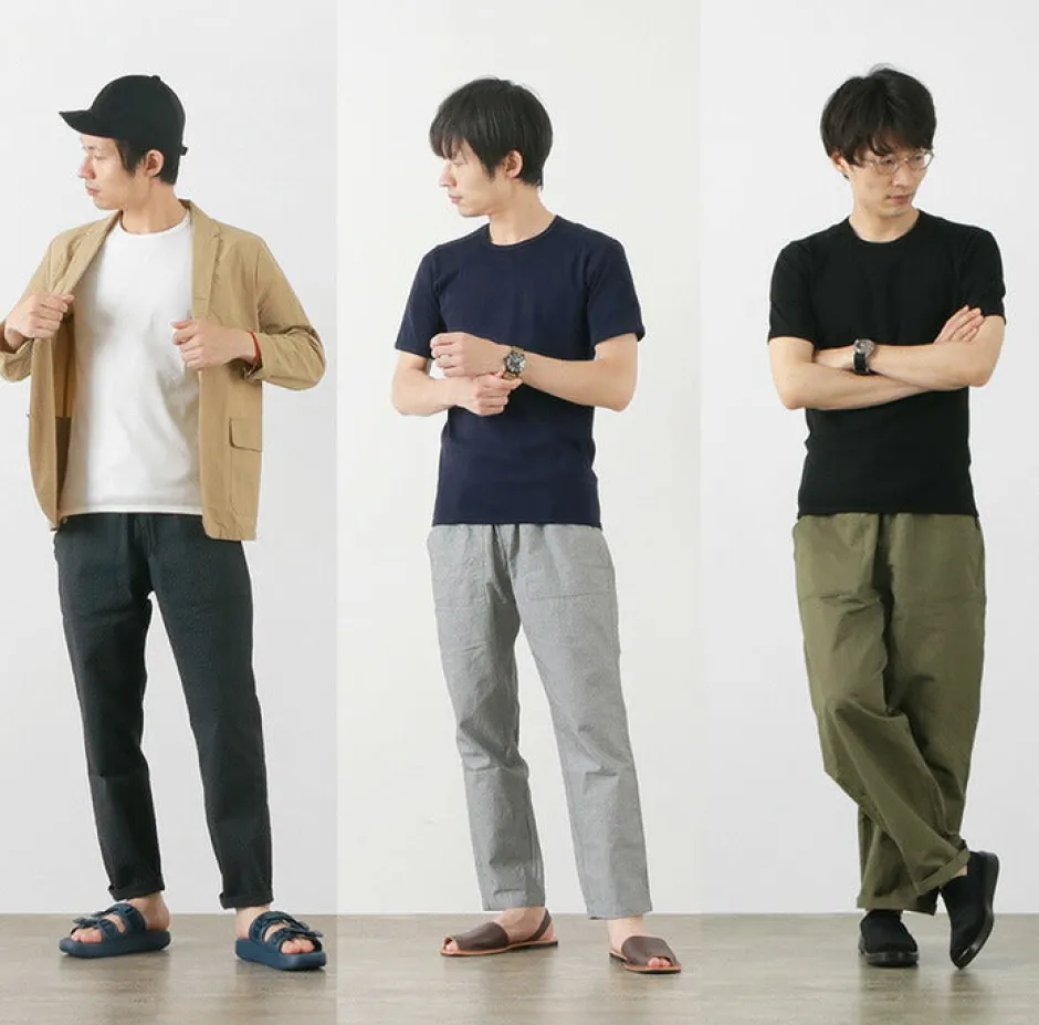 T-Shirts^RE MADE IN TOKYO JAPAN / Perfect Inner Giza Cotton Crew T-Shirt