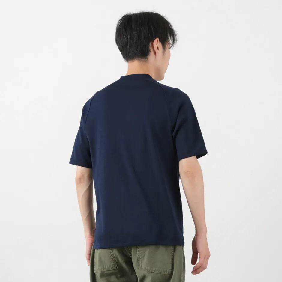 T-Shirts^RE MADE IN TOKYO JAPAN / Perfect Inner Giza Mock Neck Half Sleeve T-Shirt