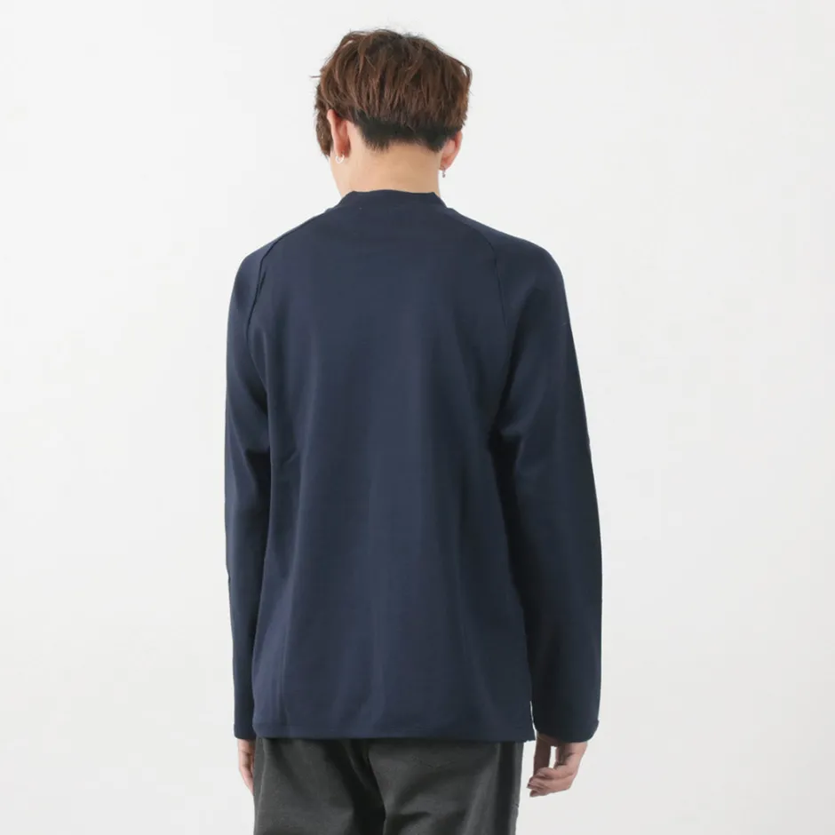T-Shirts^RE MADE IN TOKYO JAPAN / Perfect Inner Giza Mock Neck Long Sleeve T-Shirt
