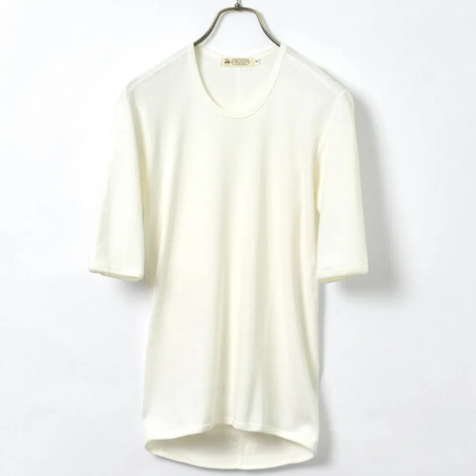 T-Shirts^RE MADE IN TOKYO JAPAN / Perfect Inner Half Sleeve U-Neck