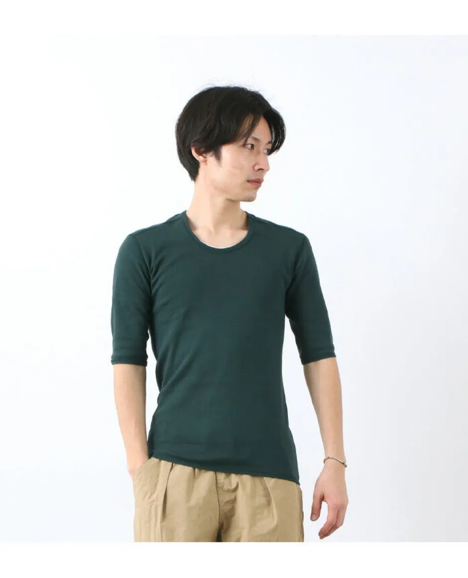 T-Shirts^RE MADE IN TOKYO JAPAN / Perfect Inner Half Sleeve U-Neck