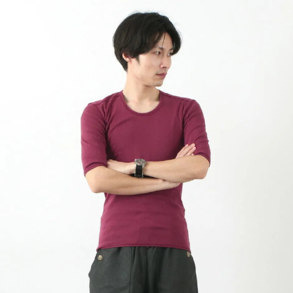 T-Shirts^RE MADE IN TOKYO JAPAN / Perfect Inner Half Sleeve U-Neck