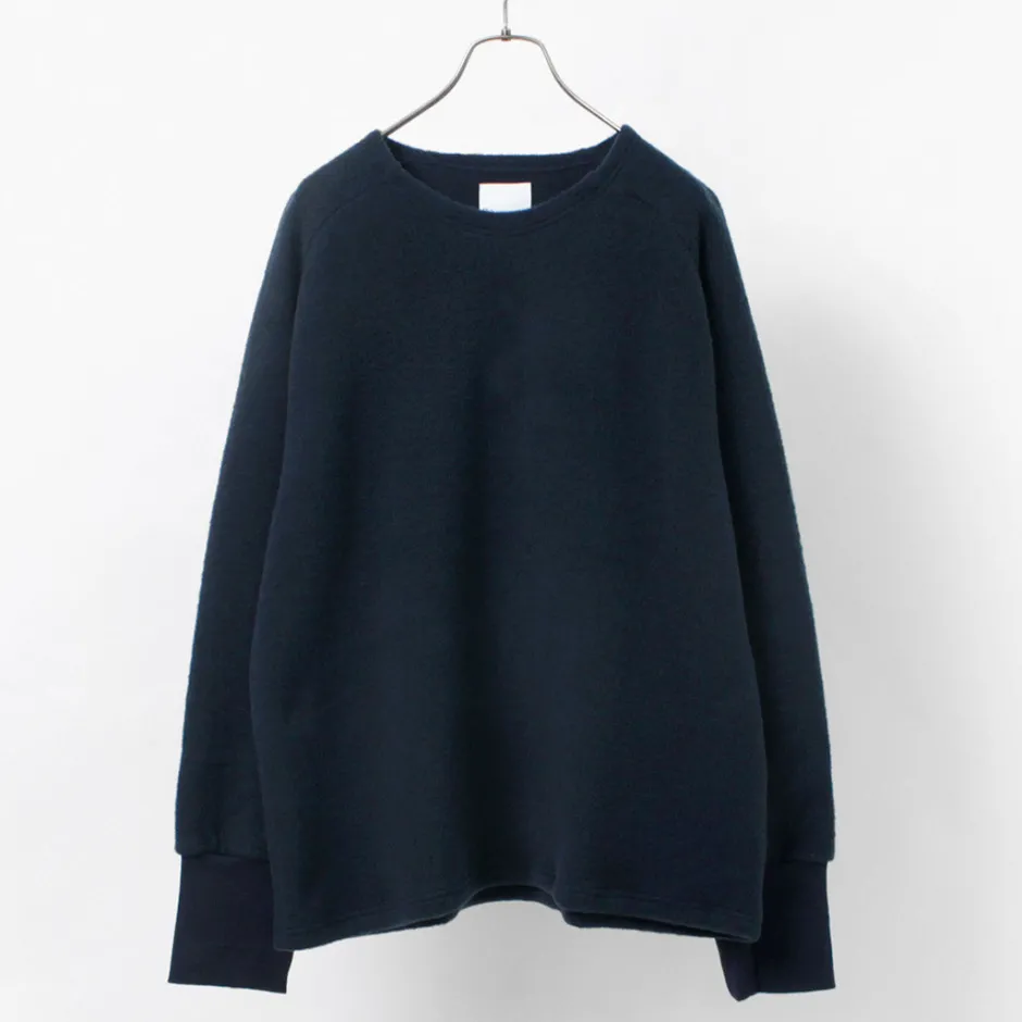 Knits^RE MADE IN TOKYO JAPAN / Soft lamb wool airy knit