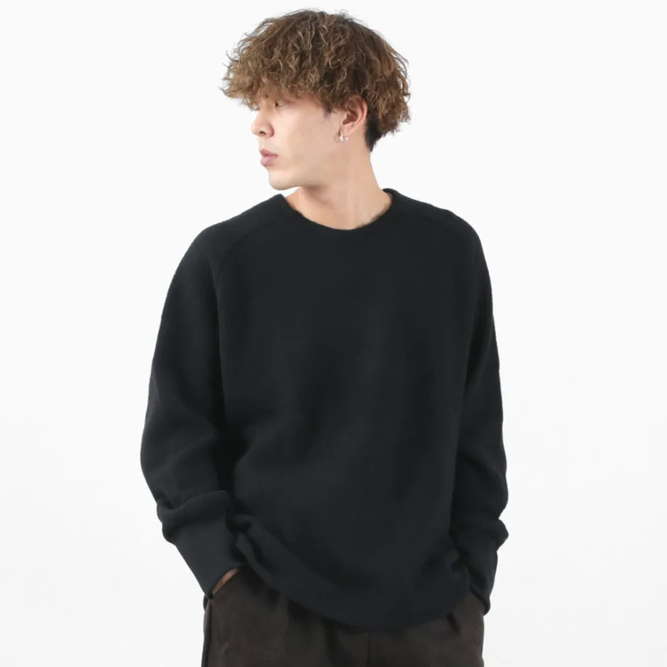 Knits^RE MADE IN TOKYO JAPAN / Soft lamb wool airy knit