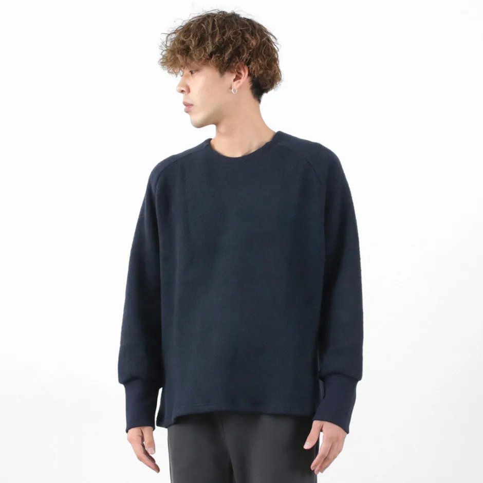 Knits^RE MADE IN TOKYO JAPAN / Soft lamb wool airy knit