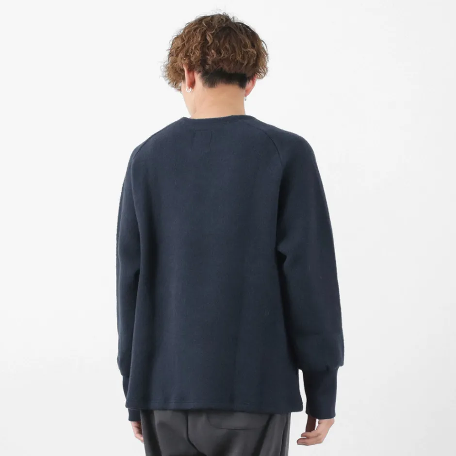 Knits^RE MADE IN TOKYO JAPAN / Soft lamb wool airy knit