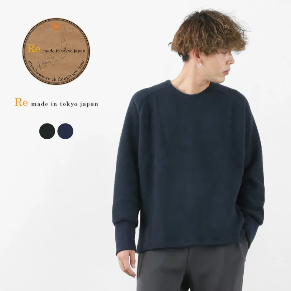 Knits^RE MADE IN TOKYO JAPAN / Soft lamb wool airy knit