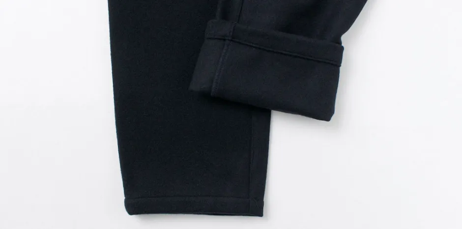Trousers^RE MADE IN TOKYO JAPAN / Super 140 Wool Melton Easy Slacks navy