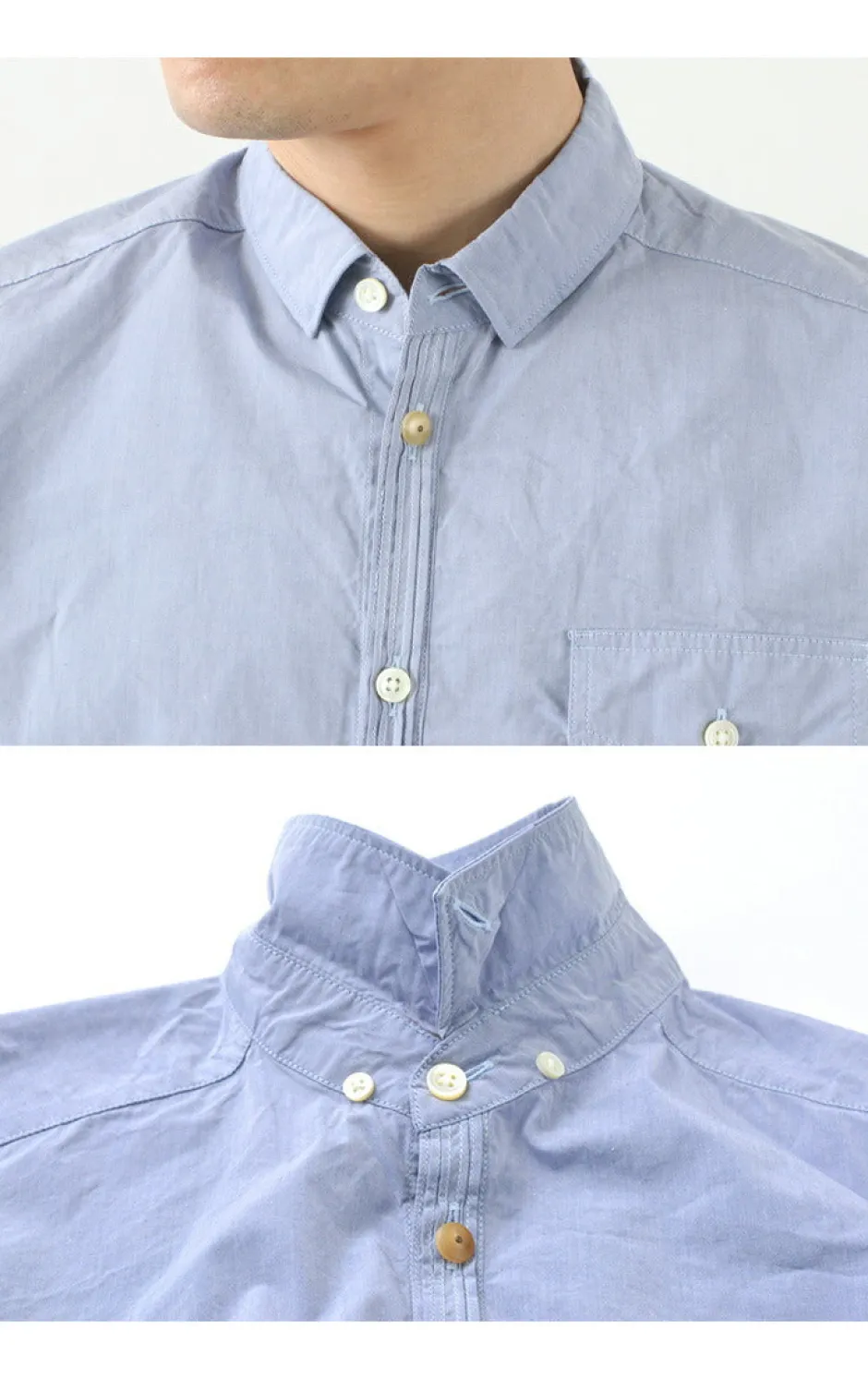 Shirts^RE MADE IN TOKYO JAPAN / Supima Typewriter Round Hem Shirt