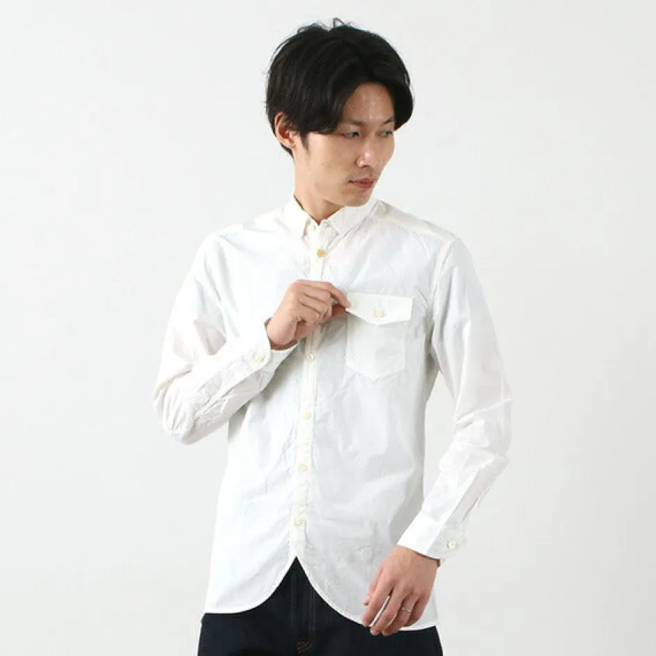 Shirts^RE MADE IN TOKYO JAPAN / Supima Typewriter Round Hem Shirt