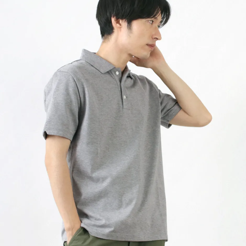 Shirts^RE MADE IN TOKYO JAPAN / SUVIN GOLD COTTON KNIT SHIRT