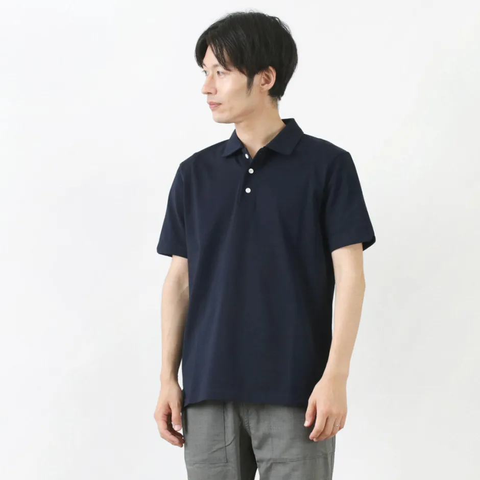 Shirts^RE MADE IN TOKYO JAPAN / SUVIN GOLD COTTON KNIT SHIRT