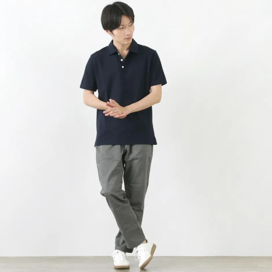 Shirts^RE MADE IN TOKYO JAPAN / SUVIN GOLD COTTON KNIT SHIRT