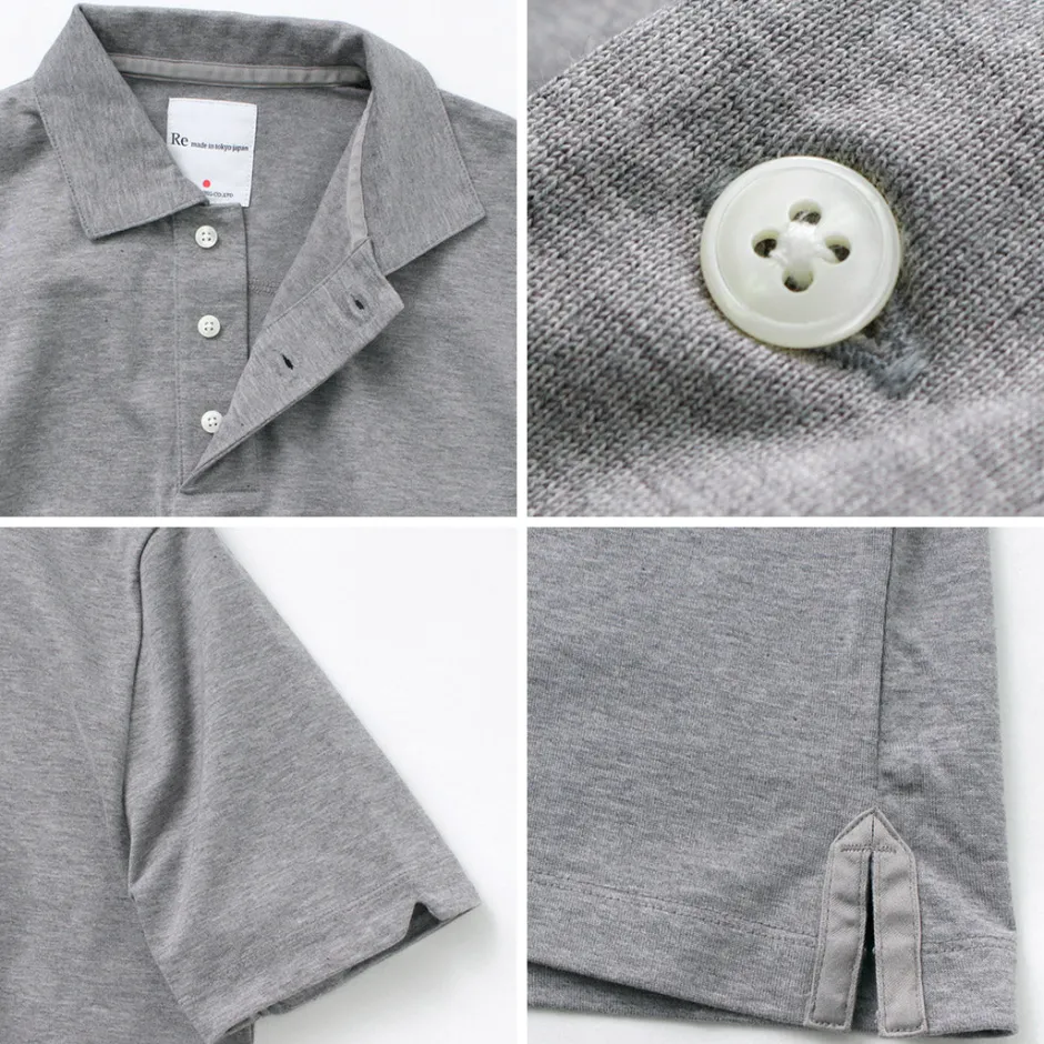 Shirts^RE MADE IN TOKYO JAPAN / SUVIN GOLD COTTON KNIT SHIRT