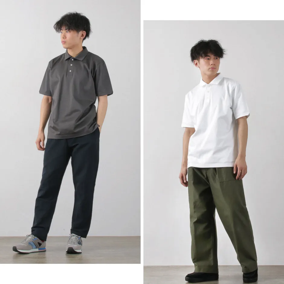 T-Shirts^RE MADE IN TOKYO JAPAN / Tokyo Made Dress Knit Shirt Polo