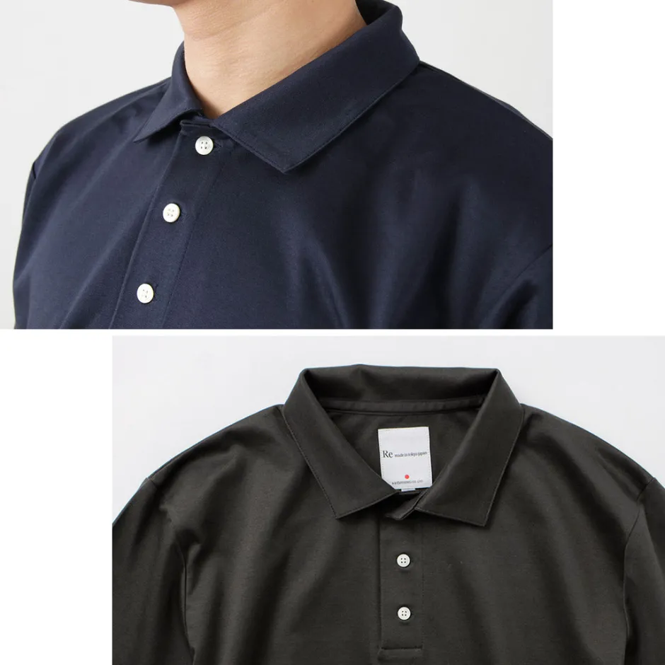 T-Shirts^RE MADE IN TOKYO JAPAN / Tokyo Made Dress Knit Shirt Polo