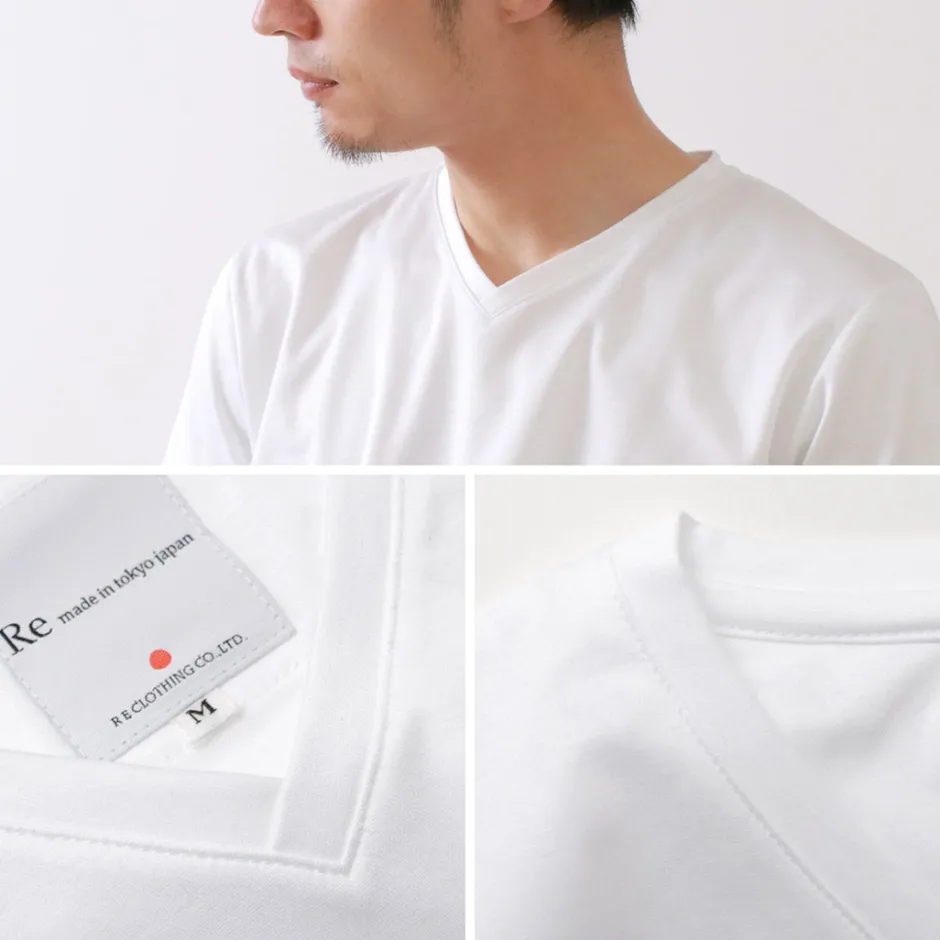 T-Shirts^RE MADE IN TOKYO JAPAN / Tokyo Made Dress T-Shirt V-Neck