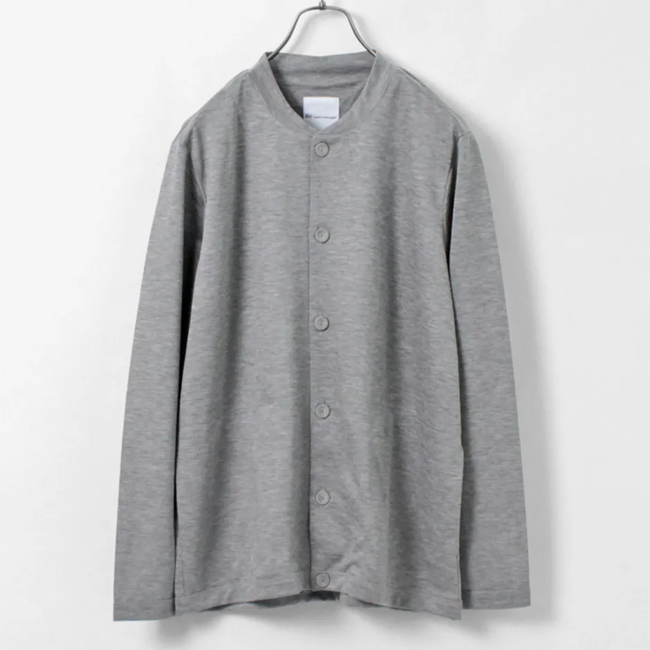 Cardigans^RE MADE IN TOKYO JAPAN / Viscose knit crew neck Cardigan