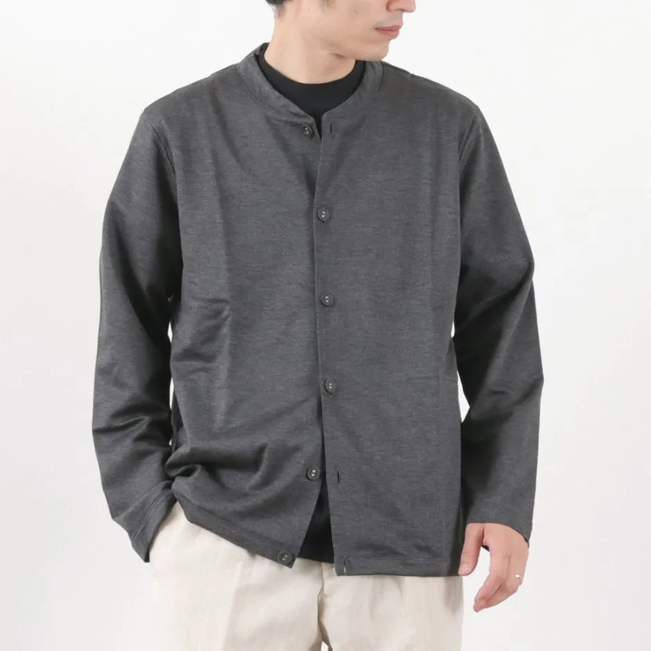Cardigans^RE MADE IN TOKYO JAPAN / Viscose knit crew neck Cardigan