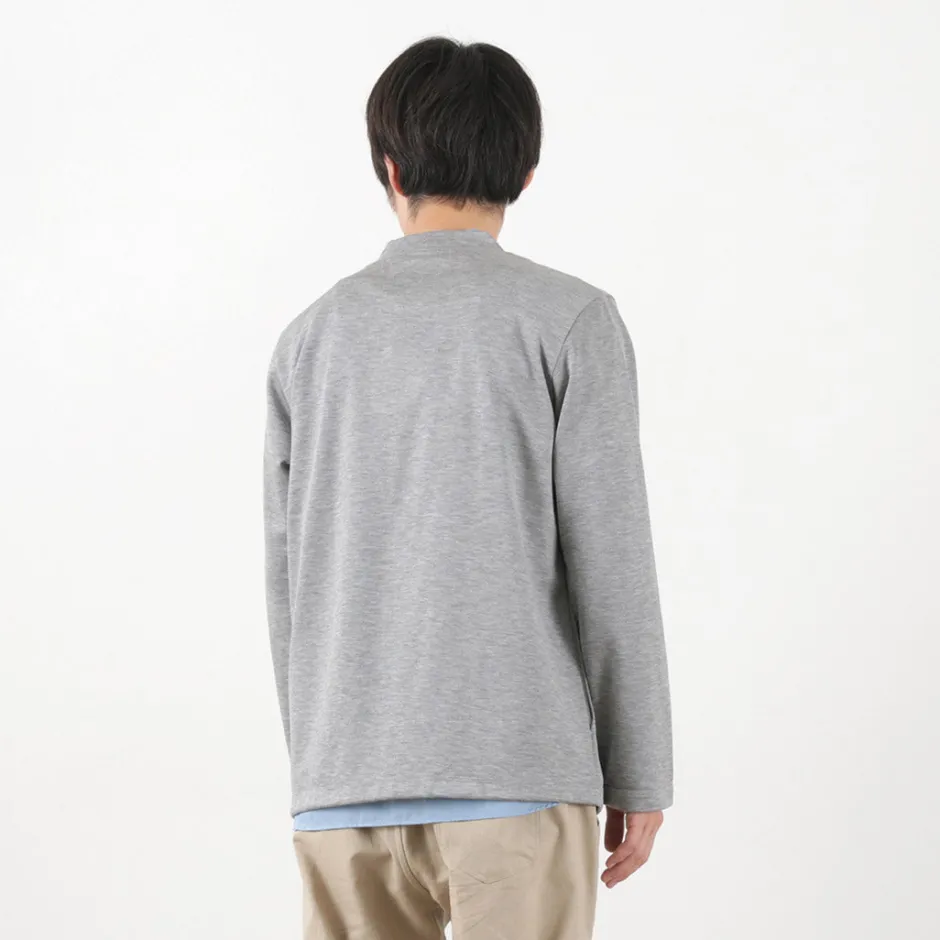 Cardigans^RE MADE IN TOKYO JAPAN / Viscose knit crew neck Cardigan