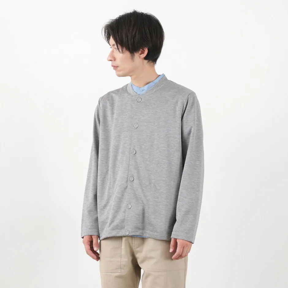 Cardigans^RE MADE IN TOKYO JAPAN / Viscose knit crew neck Cardigan
