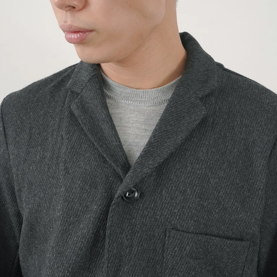 Jackets^RE MADE IN TOKYO JAPAN / Wool Cashmere Kersey Coverall Jacket