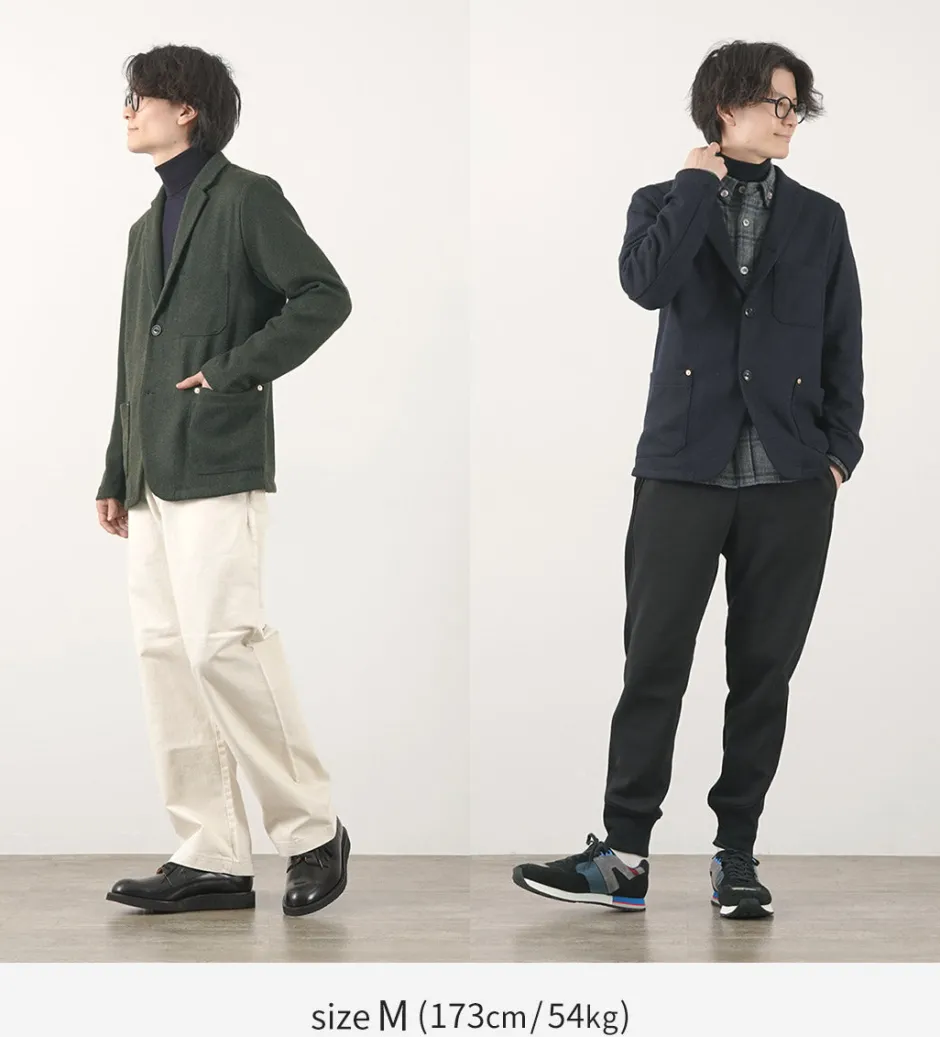 Jackets^RE MADE IN TOKYO JAPAN / Wool Cashmere Kersey Coverall Jacket