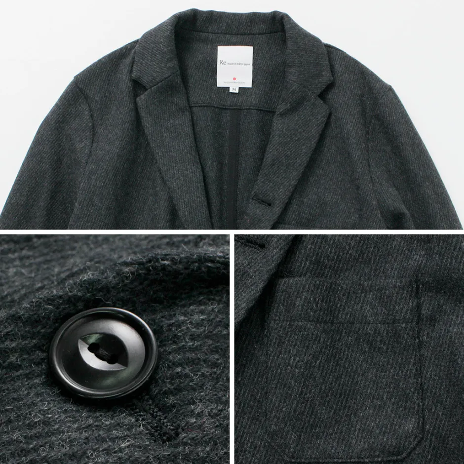 Jackets^RE MADE IN TOKYO JAPAN / Wool Cashmere Kersey Coverall Jacket