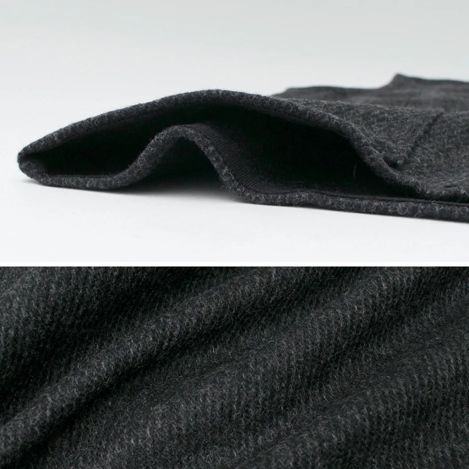 Vests^RE MADE IN TOKYO JAPAN / Wool Cashmere Kersey Crew Vest