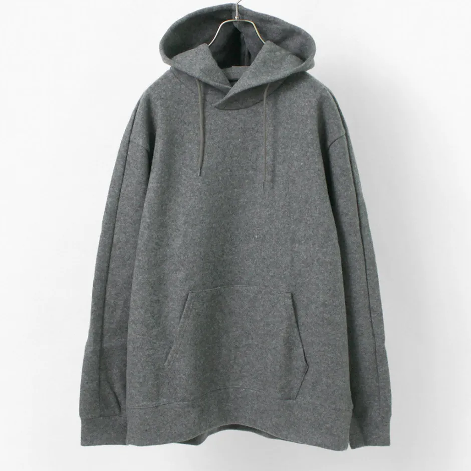 Sweatshirts^RE MADE IN TOKYO JAPAN / Wool Melton Pullover Hoodie