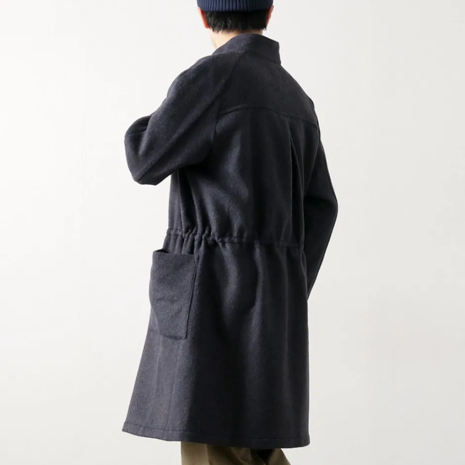 Coats^RE MADE IN TOKYO JAPAN / Wool Melton Stand Collar Coat