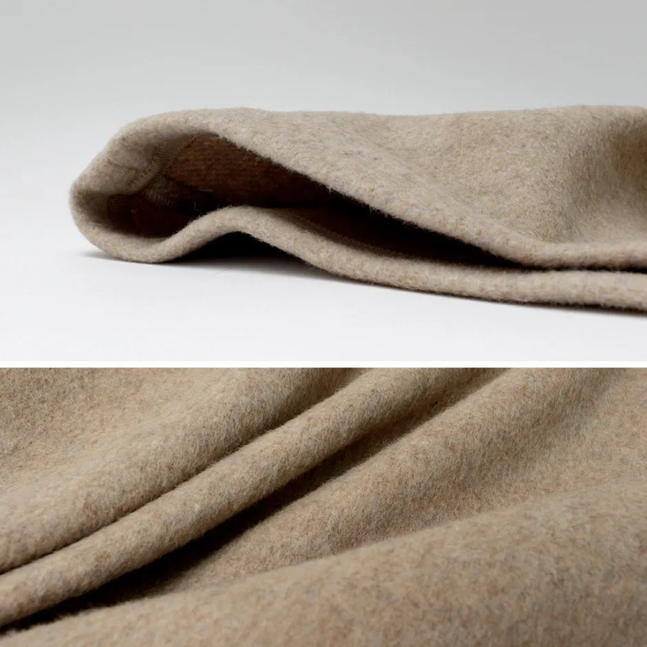 Coats^RE MADE IN TOKYO JAPAN / Wool Melton Stand Collar Coat